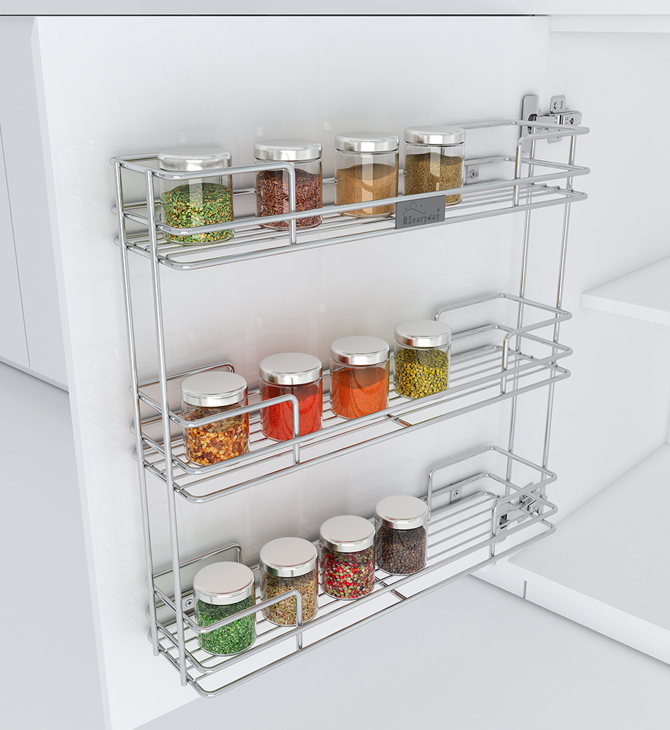 Cabinet Spice Rack Wire Base