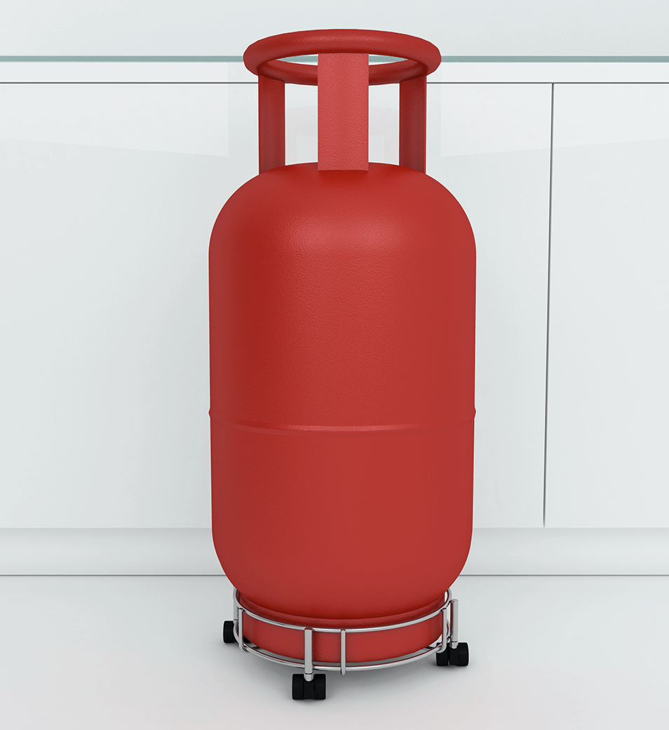 Portable Gas Cylinder Trolley Wire Base