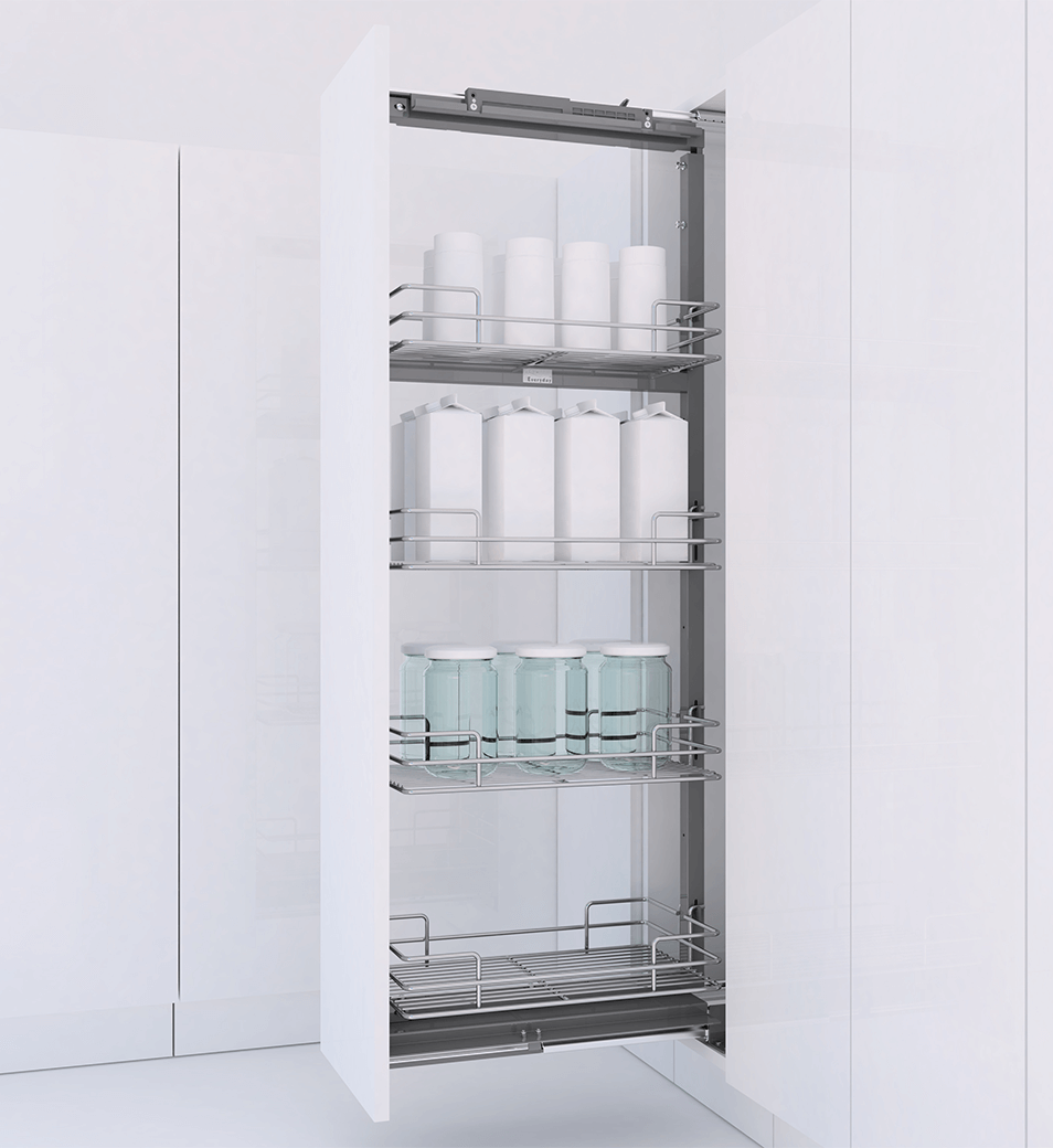 Larder Pull Out Wire Base 1250300