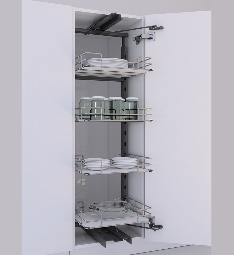 F1 Tandem Pantry Pull Out Solid Base 1250450