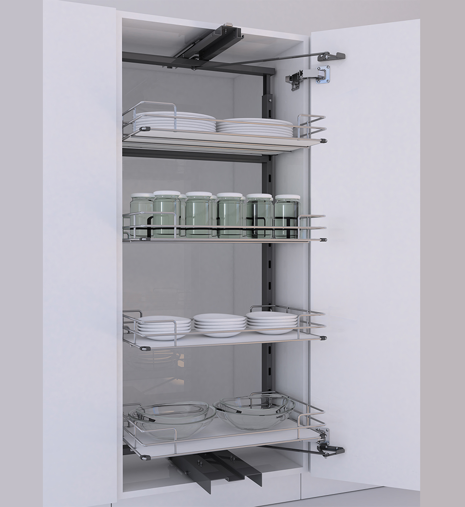 F1 Tandem Pantry Pull Out Solid Base 1250600