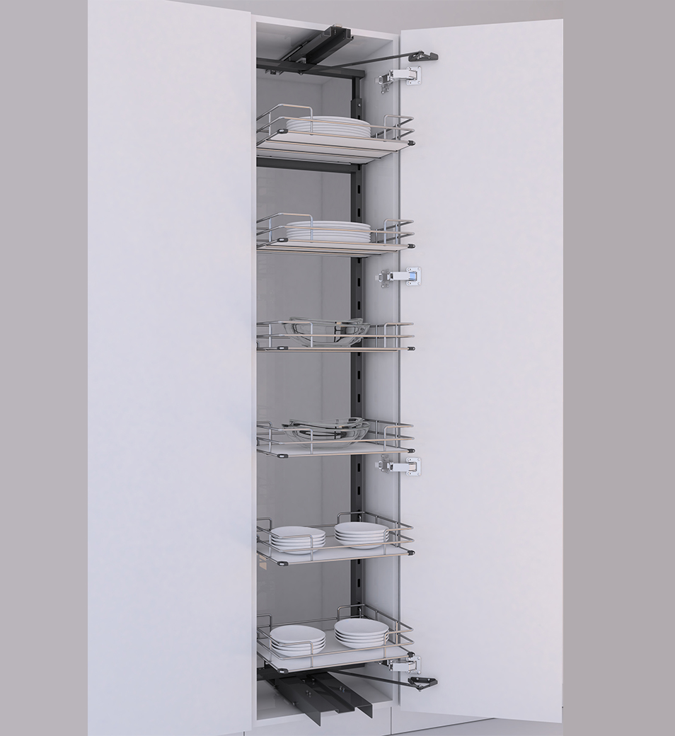 F1 Tandem Pantry Pull Out Solid Base 1850450