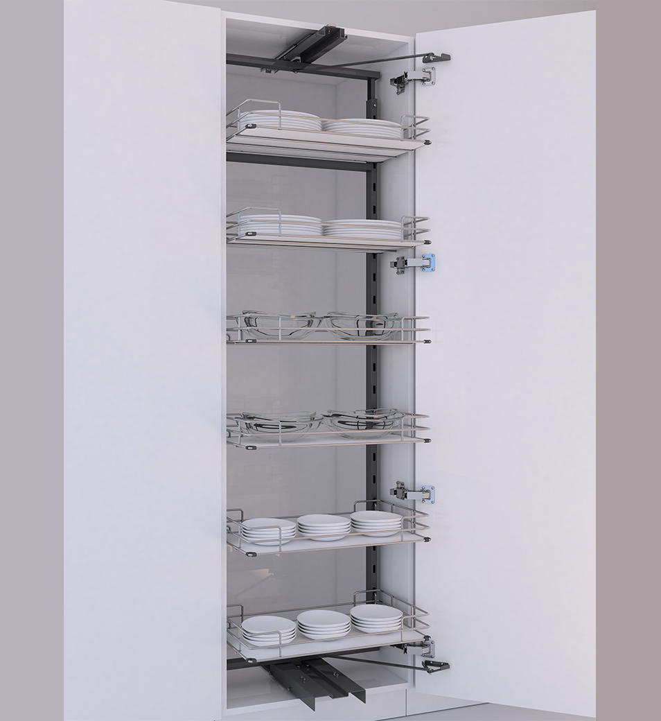 F1 Tandem Pantry Pull Out Solid Base 1850600