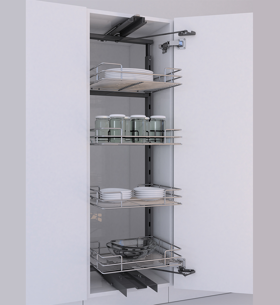 F1 Tandem Pantry Pull Out Wire Base 1250450