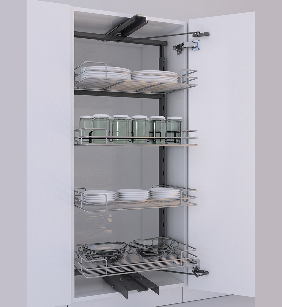 F1 Tandem Pantry Pull Out Wire Base 1250600