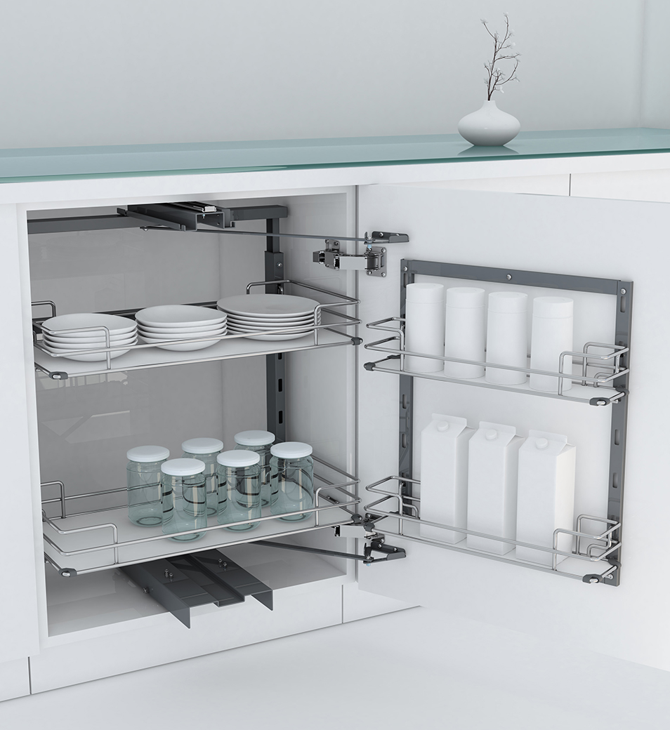 Tandem Pantry Pull Out Solid Base 650600