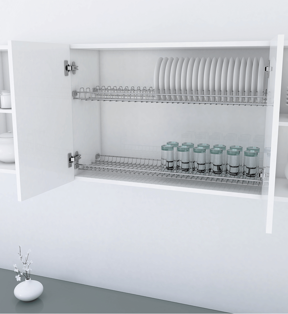 Glass and Plate Rack Wire Base