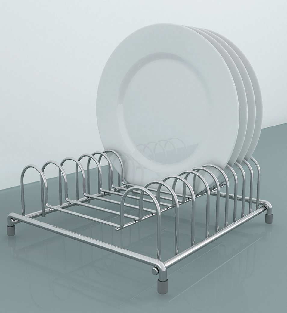 Portable Dish Rack Wire Base